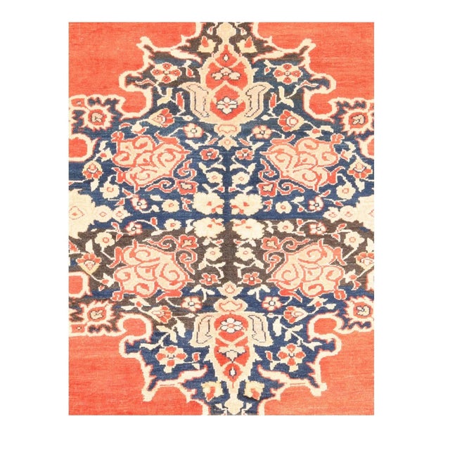 Traditional Late 18th Century Antique Sultanabad Rug 8'0'' x 10'5'' For Sale - Image 3 of 3