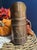 Early 20th C Primitive Rustic Hand-Hammered, Forged Copper Pitcher For Sale - Image 16 of 17