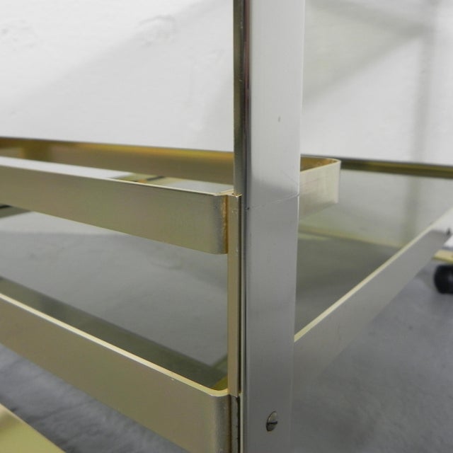 Vintage Space Age Drinks Bar Cart from Av Handwerk, 1970s For Sale - Image 16 of 18