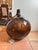 Amber Antique Large French Amber Glass Demijohn For Sale - Image 8 of 8