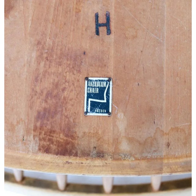 Chairs by Bengt Åkerblom & Gunnar Eklöf for Åkerblom, 1950s, Set of 4 For Sale - Image 6 of 8