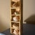 Multi-Tier Stained Wood Shelf With Natural Conch and Murex Shells For Sale In Minneapolis - Image 6 of 12