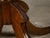19th Century Regency English Mahogany Pembroke Table with Drawer, Quadripod Base, Lion Feet For Sale - Image 11 of 12