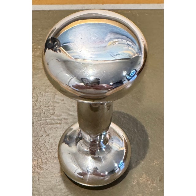 Beautiful sterling rattle from the 1940's. Produced by the Danish company in the USA during WWII. Approximate measurements...