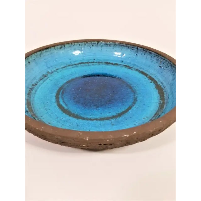 Mid 20th Century Glazed Pottery Bowl Germany Kunsthandlung W. Welker Heidelberg For Sale - Image 11 of 13