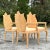 Vintage Regency Carved Faux Bois Dining Chairs - Set of 4 For Sale - Image 4 of 10