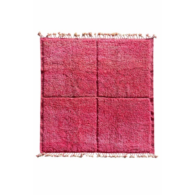 Vintage Handwoven Wool Rug, 1990 For Sale - Image 15 of 15