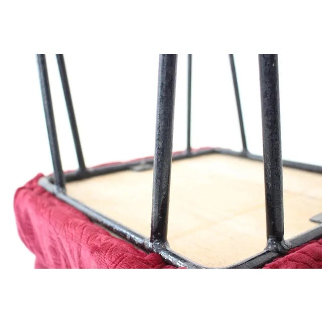 1970s Set of Mid-Century Stools, Czechoslovakia, 1970s For Sale - Image 5 of 8