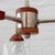 Metal Scandinavian Ceiling Lamp in Teak with Chrome Steel and Glass, Sweden, 1950s For Sale - Image 7 of 10