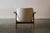 Selig 1960s Ib Kofod Larsen for Selig Walnut Easy Chair Elizabeth Horseshoe For Sale - Image 4 of 11