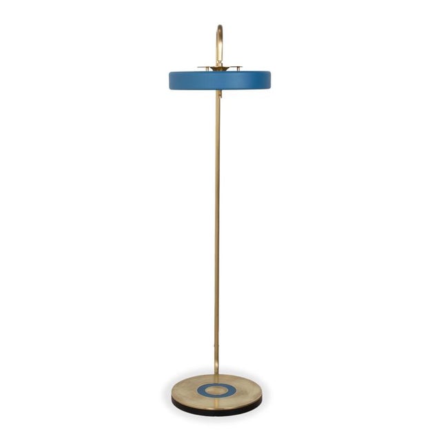 Revolve Floor Lamp Gold from Bert Frank For Sale - Image 14 of 18