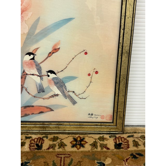 Johnny Lung Watercolor Painting, Framed For Sale - Image 4 of 11