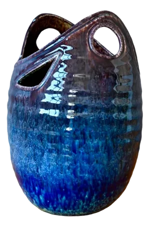 Accolay Openwork Neck Vase, 1960s