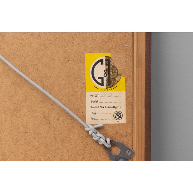 Large Rounded Corner Harlequin Mirror, 1960 For Sale - Image 6 of 8