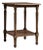 Early 20th Century France Weathered Honey Oak Oak Side Table With Shelf For Sale