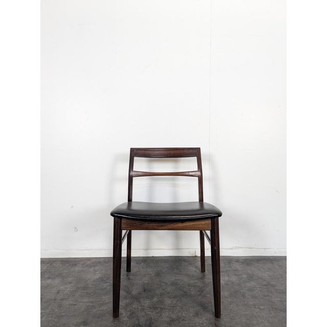 Danish Chairs by Henning Kjaernulf for Vejle Stole, Set of 4 For Sale - Image 4 of 9