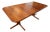 Vintage Extendable Dining Table in Teak with Two Extension Leaves, 1960s For Sale