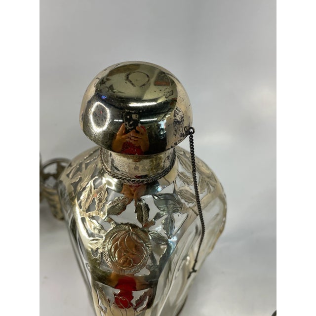 1970s Haig & Haig Whiskey Decanter Shot Glasses Sterling Set- 12 Pieces For Sale In Chicago - Image 6 of 9