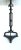 Victorian Black Column Pedestal Plant Stand, Tall For Sale - Image 9 of 12