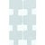 Art Deco Sample - Modern Blocks Wallpaper by Paule Marrot in Light Slate Blue For Sale - Image 3 of 3