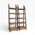 Pair of Mid-Century Wood and Woven Rush Etageres, 20th Century For Sale - Image 17 of 18