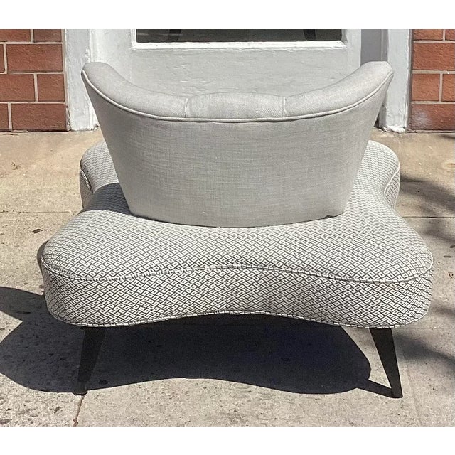 Grosfeld House Modern Grosfeld House Upholstered Club Chair For Sale - Image 4 of 5