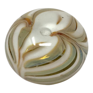 Vintage David R Boutin Art Glass Paperweight 1979 Rainbow Glassworks 3" Signed