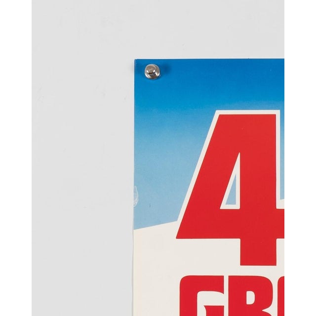 40E Grand Prix De Monaco 1982 Limited Edition Motorsport Poster by J. Grognet For Sale - Image 6 of 10