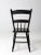 Antique Stencil Back Plank Seat Chair For Sale - Image 4 of 12