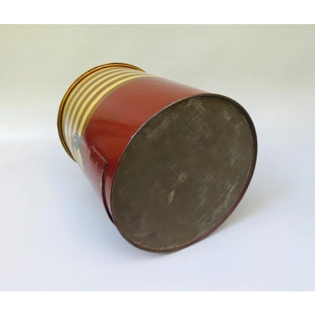 Art Deco Printed Kaiser's Coffee Storage Tin For Sale - Image 13 of 18