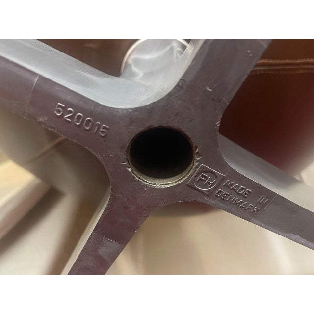 Vintage Arne Jacobsen for Fritz Hansen Egg Chair with ottoman. This chocolatey leather will make you salivate. The color...