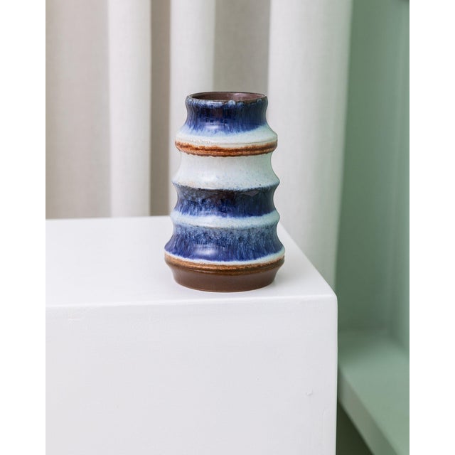 German Ceramics Vase from Strehla, 1960s For Sale - Image 11 of 12