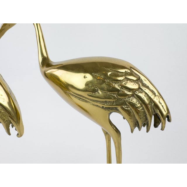 Mid-Century Brass Herons by Gilde Handwerk, 1960s, Set of 2 For Sale - Image 15 of 18