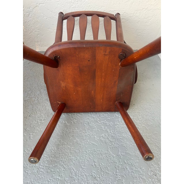Vintage Cushman Colonial Creations Searsburg Chair For Sale - Image 11 of 12