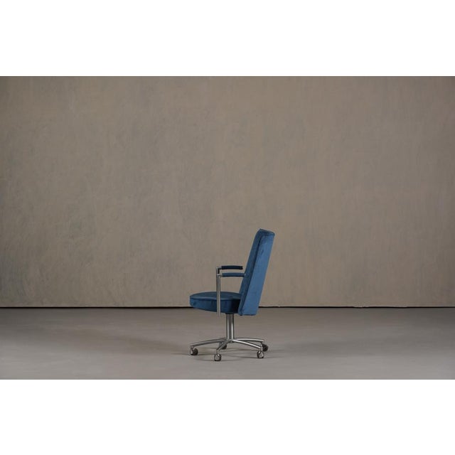 Metal EJ70 Desk Chair by Foersom & Hiort-Lorenzen for Erik Jorgensen, Denmark, 1960s For Sale - Image 7 of 15