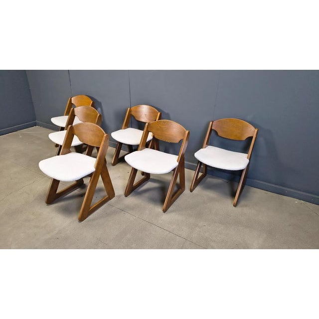 Vintage Brutalist Dining Chairs, 1960s, Set of 6 For Sale - Image 9 of 16