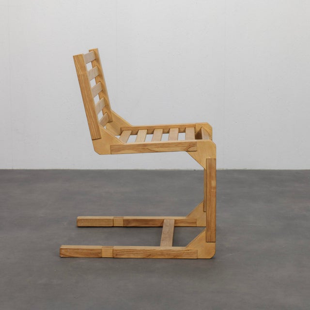 1980s Postmodern Constructivist Chairs, Netherlands, 1980s, Set of 2 For Sale - Image 5 of 11