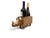 Gold Sculptural Rhinoceros Double Bottle Holder, 1970s For Sale - Image 8 of 13