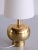 Swedish Modern Brass Table Lamp by Aneta Lighting, Växjö, Sweden, 1970s For Sale - Image 4 of 12