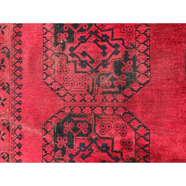 Large Ersari Afghan Rug, 1940s For Sale - Image 6 of 13