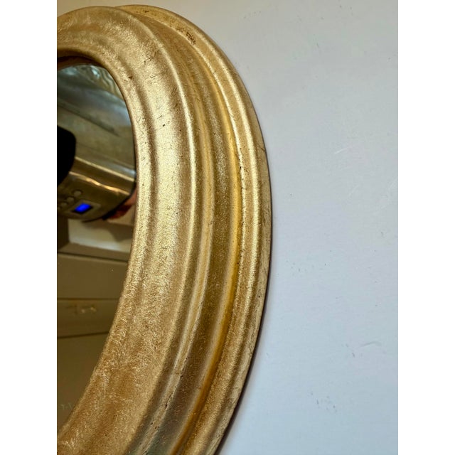 Wood Set of 12 Vintage Round Gilt Italian Mirrors For Sale - Image 7 of 17