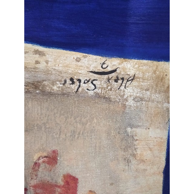 Alex Soler, Pink Cloud, 2007, Mixed Media on Canvas For Sale - Image 7 of 9