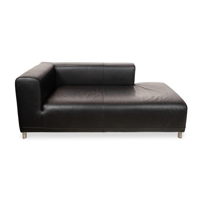 Black Leather Daybed from Ligne Roset For Sale - Image 11 of 12