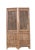 Brown Early 20 Century Antique Chinese Screen Door - a Set of Lattice Screen Panels For Sale - Image 8 of 9
