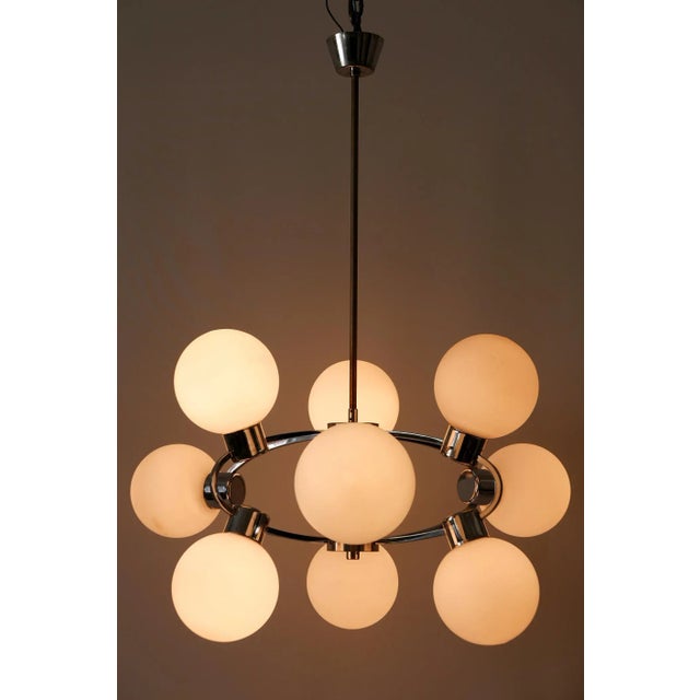 Multi-Globe Ceiling Lamp, 1970s For Sale - Image 7 of 18