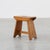 Rustic Pine Stool with Cut-Out Trestle Legs, Sweden, 1920 For Sale - Image 17 of 17