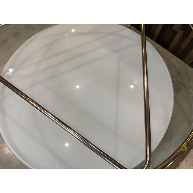 Silver Vintage White Strind Coffee Table by Ehlen Johansson for Ikea, 1990s For Sale - Image 8 of 18