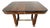 French Art Deco Solid Walnut Dining Table, Circa 1930's For Sale