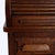 Antique Standard Raised Panel Oak S-Roll Top Desk With Full Interior C1910 For Sale - Image 9 of 10