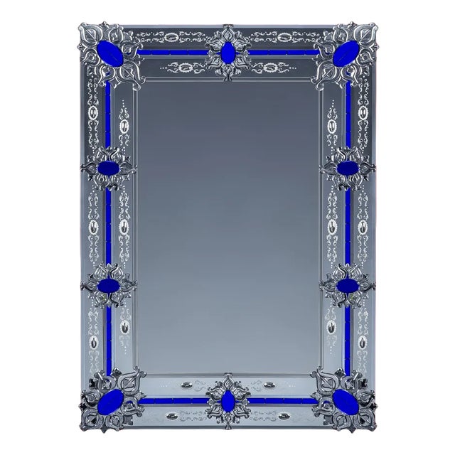 Venetian Mirror Murano Glass "Cannaregio" by Fratelli Tosi For Sale